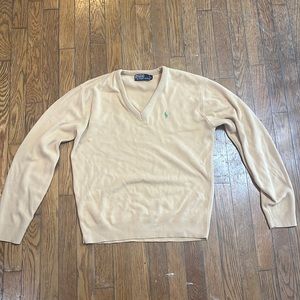 Vintage Yellow Polo by Ralph Lauren Sweater - Size L 💛